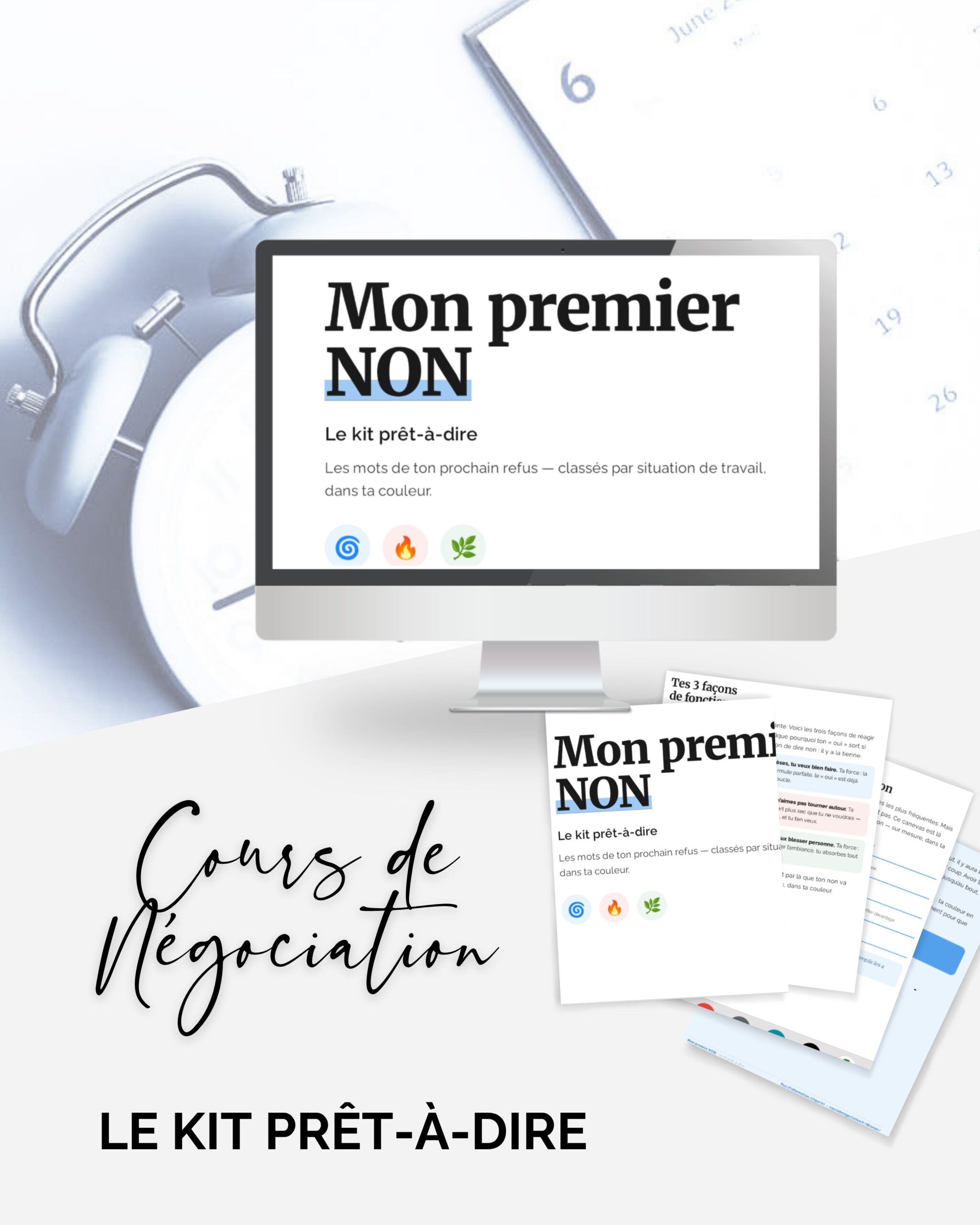 Mon premier NON — le kit prêt-à-dire